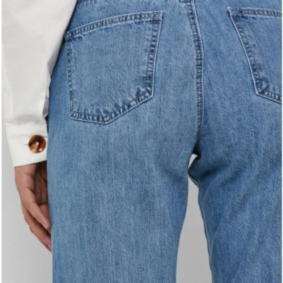 Missguided Riot High Rise Slit Rip Mom Jean - Picture 4 of 5